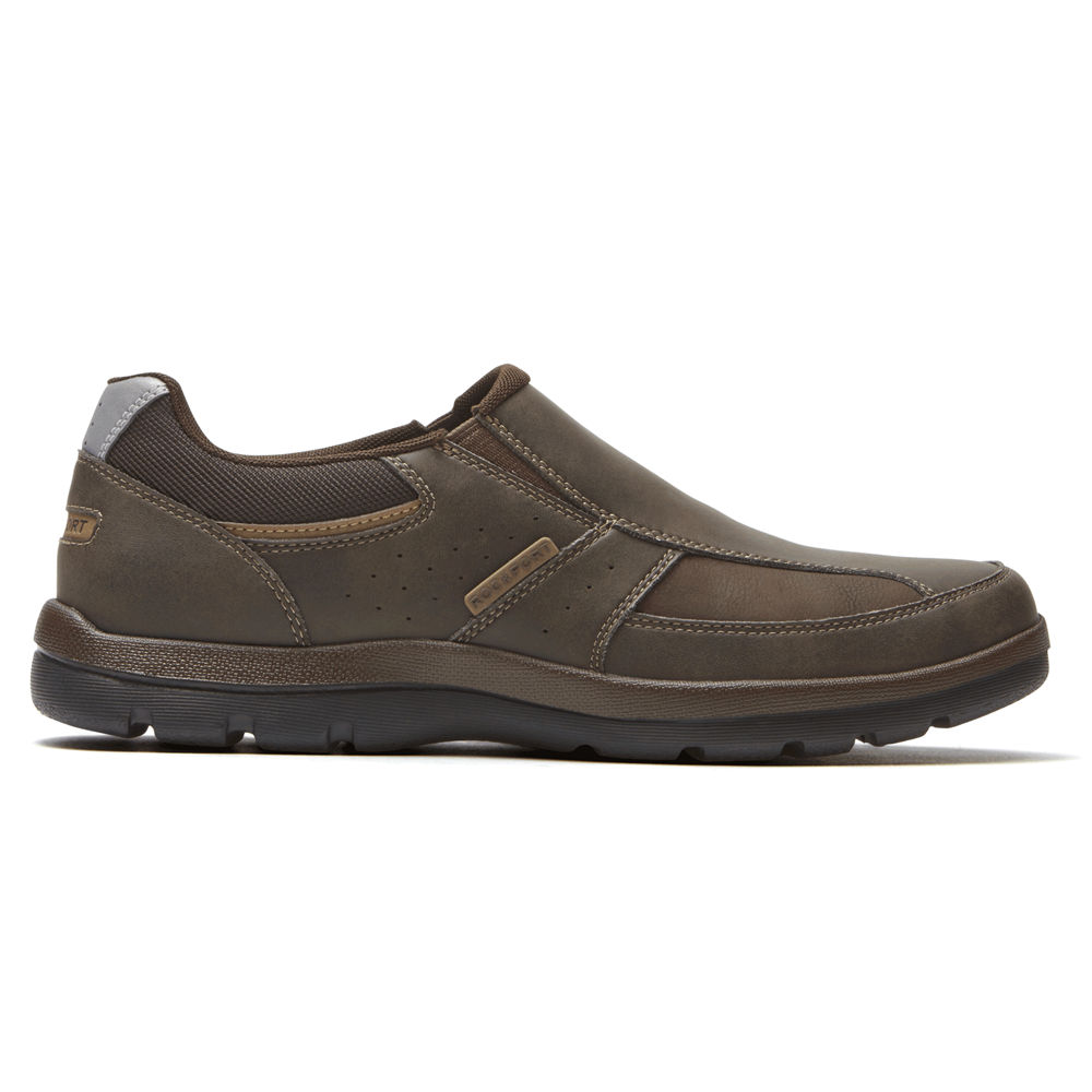 Rockport Slip-Ons Herre Brune - Get Your Kicks - MUNQ30218